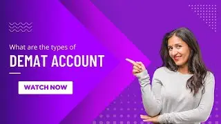 What are the types of Demat account - Regular, Repatriable & Non-Repatriable