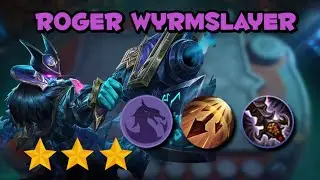 EPIC COMEBACK WITH ROGER WYRMSLAYER IN MAGIC CHESS | MOBILE LEGENDS MLBB