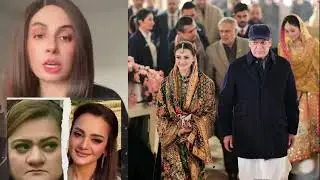 maryam aurangzeb  looks in junaid safdar wedding