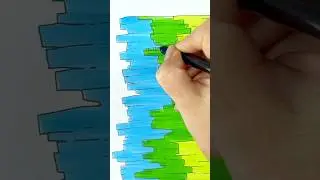 Простая идея для рисования в скетчбуке