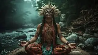 SHAMANIC MEDITATION MUSIC 🎵 Healing Female Voice 🌌 Ritual Spirit Awakening 🌿 Stress Relief 🧘&zwj;♀️