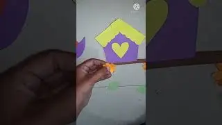 DIY Bird House Paper Craft #shorts#ytshorts#youtubeshorts#viralvideo#