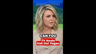 TV Host calls Vegan extreme