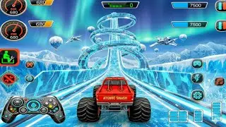 Uleimate Monster Truck Stunts 2025 Epic High Speed Jumps & Mega Ramp Racing | Android Gameplay