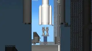 Engine Assembly in | Spaceflight Simulator #sfs #gamingshorts #spaceflightsimulator