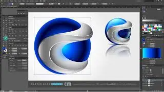 3D Logo Design - Website Logo Design (Adobe Illustrator CS6) Tutorial C1