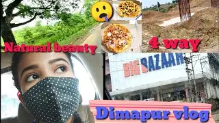 Let's go to Dimapur (Nagaland) / First Domino's pizza after lockdown 🤤Rain ☔