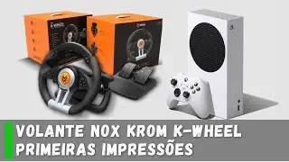 Volante Gamer Kabum NOX Krom K-Wheel (Primeiras impressões Xbox Series) #Forza5 #gtav #xbox #f1