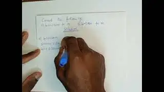 converting from millimeters to meters and from kilometers to meters