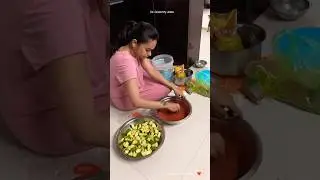 Bigg Boss Sri Satya Making Summer Special Mango Pickle Latest Video #summer #shorts #ytshorts