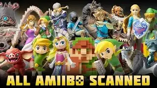 Scanning EVERY Zelda amiibo in Breath of the Wild