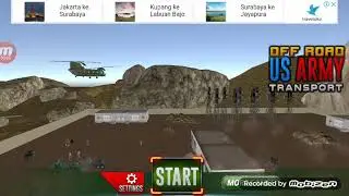 Gaming OFF ROAD US ARMY TRANSPORT