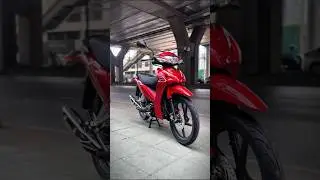 NEW HONDA WAVE 125 SUPER RED 2025