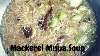 Mackerel Misua Soup