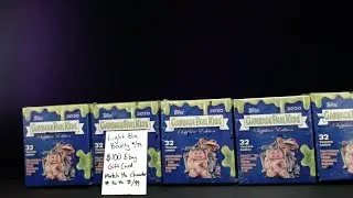 2020 Garbage Pail Kids Sapphire 5 Box Break #20211 1-18-21
