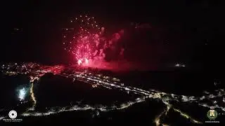 SANT'ANTONIO 2025  BISACCIA Spettacolo dei fuochi Pirotecnici  4K