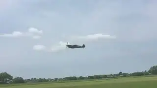 Goodwood Aerodrome - Spitfire takeoff