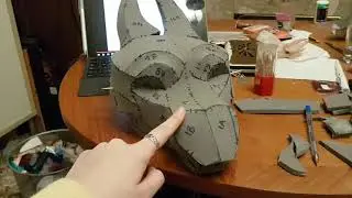Dragon puppet hinge test