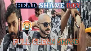 Head Shave Boy 😜 Means Head Shave Tutorial Video 🪒🪒#headshave #hair #haircare  #emosanal
