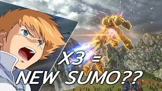 [Gundam Versus] UNIVERSEEEEE with X3 | Crossbone Gundam X3