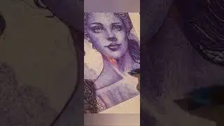 Ballpoint pen | pen shading #ballpointpendrawing #drawing #penart #artist #art #pensketch #sketch