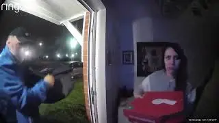 Disembodied Voice Startles Delivery Man || ViralHog