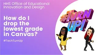How do I drop the lowest grade in Canvas?