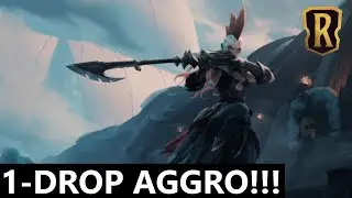 TEEMO and 1 DROP AGGRO DECK | Legends of Runeterra | LoR | Jagged Taskmaster Buff