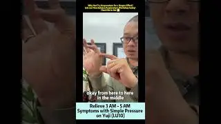 Relieve 3 AM - 5 AM Symptoms with Simple Pressure on Yuji (LU10)