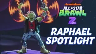 Nickelodeon All-Star Brawl 2 - Raphael Spotlight Reaction