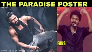 The paradise poster / the paradise / new poster / Nani / the paradise poster / Nani new movie 