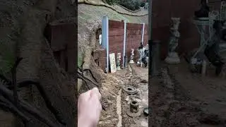 Retaining Wall with Drainage using HydroBlox - Drainage Technology Solutions
