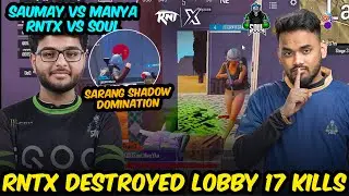 Saumay vs ManYa 😱 RNTX Destroyed SOUL K9 🥵 NinjaJOD Sarang & Shadow Domination | Team Xspark