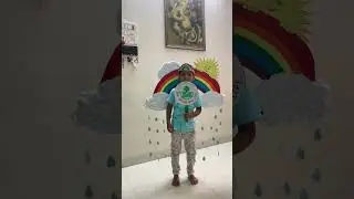 Nature theme Fancy Dress #rainbow #savenature #clouds #sun #rain #savelife #kidsvideo #schoolproject
