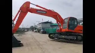 Used Doosan DX225 excavator for sale.