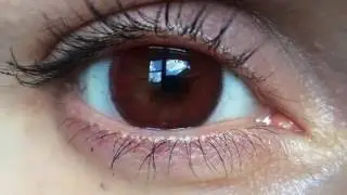 Desio The Coffee Collection Cherry Coffee Colored Contact Lenses Review with Closeups!