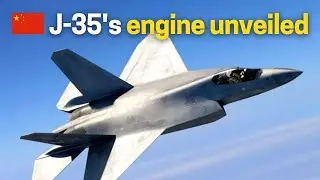 J-35 fighter engine leaked! WS-19 turbofan is coming! Game changer for the Chinese stealth fighter