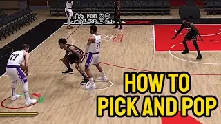 NBA 2K26 &mdash; Как играть Pick & Pop (обучение)