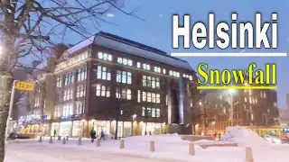 Helsinki, Finland - Winter Magic - Wonderland Walks 4K HDR 60fps