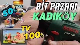 BİT PAZARI // ALDIKLARIMIZI VİDEO SONUNDA İNCELİYORUZ #cumhuriyet #alışveriş #bitpazarı