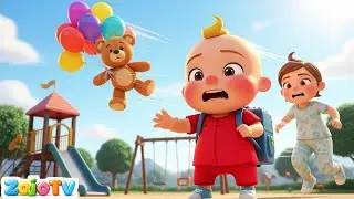 Where Is Teddy? 😱 JJ Lost His Teddy at the Playground! | Fun Kids Song | Zojo TV