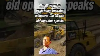 20 yrs expertise in operations & mechanics #operator #machine #experience