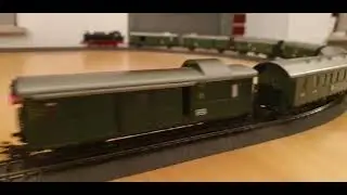 BR 74 854 and Donnerb&uuml;chsen on my table layout