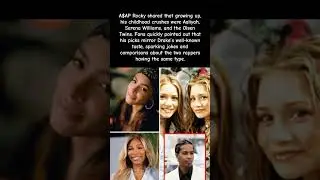 A$AP Rocky Says Aaliyah Was His Childhood Crush! Fans Say Drake Had the SAME Taste! #asap #shorts