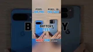 PIXEL 10A PRO VS PIXEL 10 PRO FOLD BATTERY TEST!!