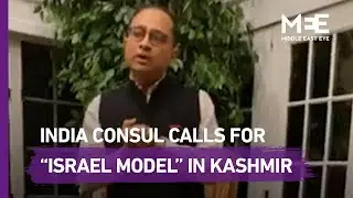 India consul says &ldquo;Israel model&rdquo; should be used in Kashmir