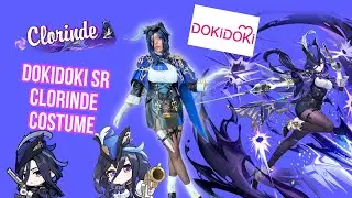 🌱ASMR UNBOXING OF DokiDoki SR Genshin Impact Clorinde full cosplay costume🌱