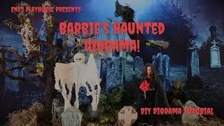 🕸️ How to Create a Spooky Halloween Diorama | 1:6 Scale DIY for Barbie