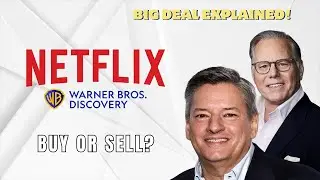 NFLX + WBD: ПОКУПАТЬ, ПРОДАВАТЬ или ДЕРЖАТЬ? Подробный финансовый анализ мегаслияния.