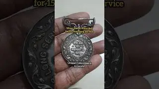 15 years Long service silver medal / Indian  Medals Collection / #shorts